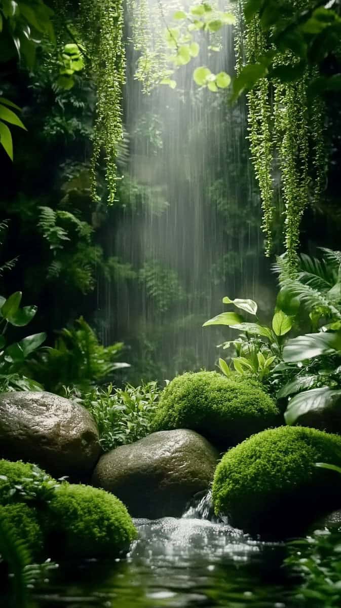 Spring wallpaper green-29
