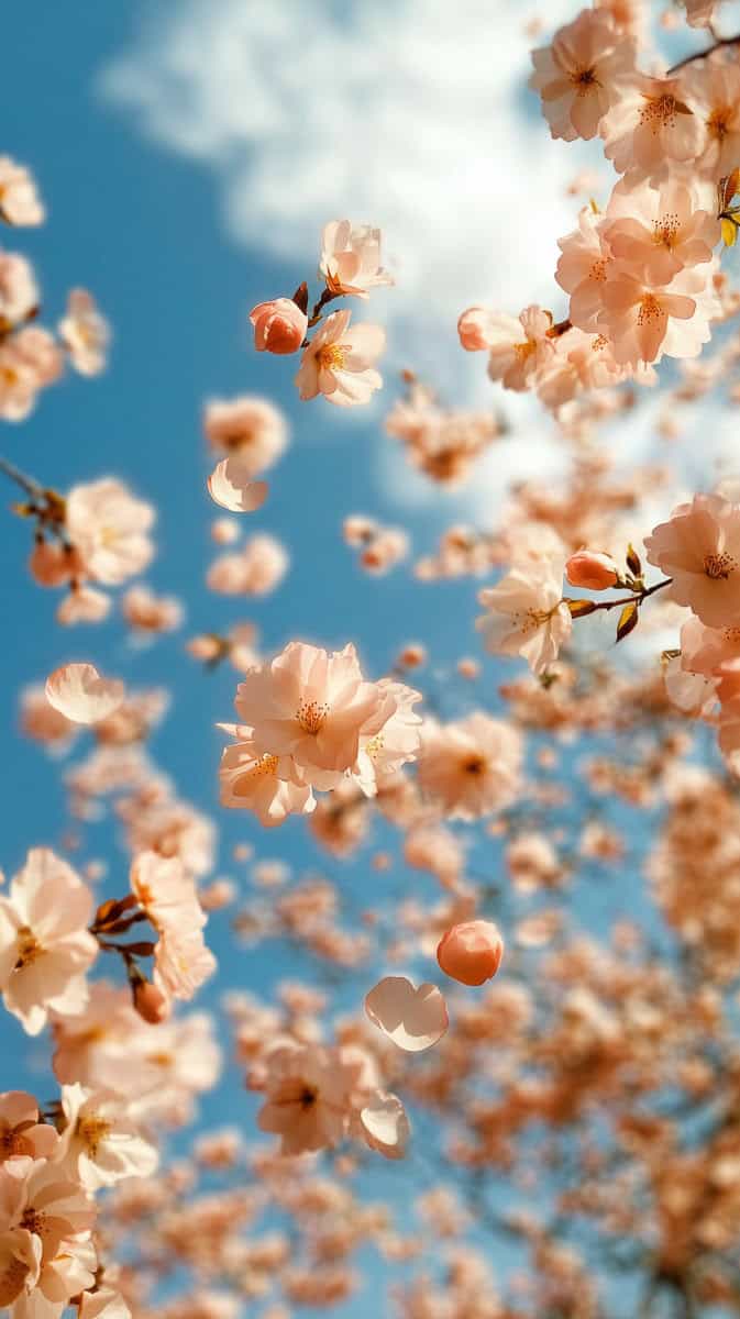 Spring wallpaper orange-04