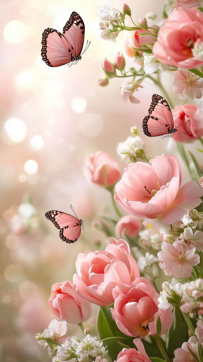 Spring wallpaper pink-16