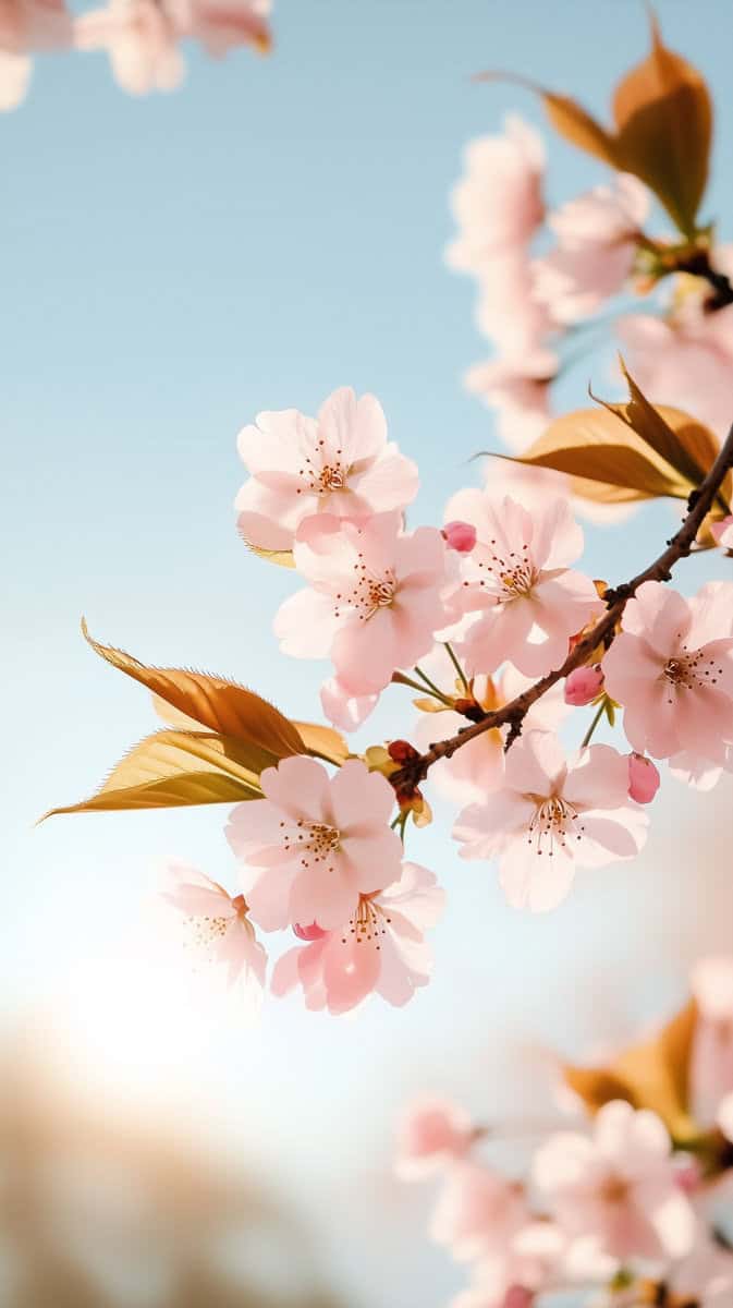 Spring wallpaper pink-2