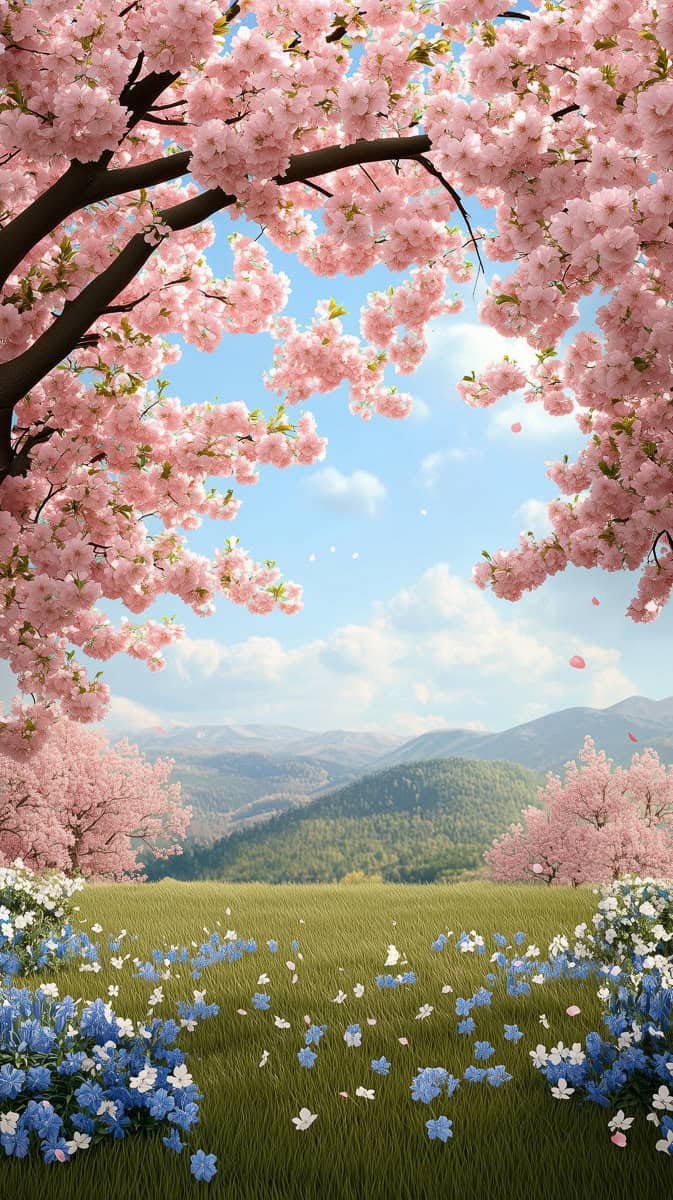 Spring wallpaper pink-3