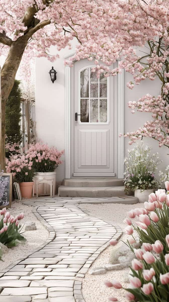 Spring wallpaper pink-40