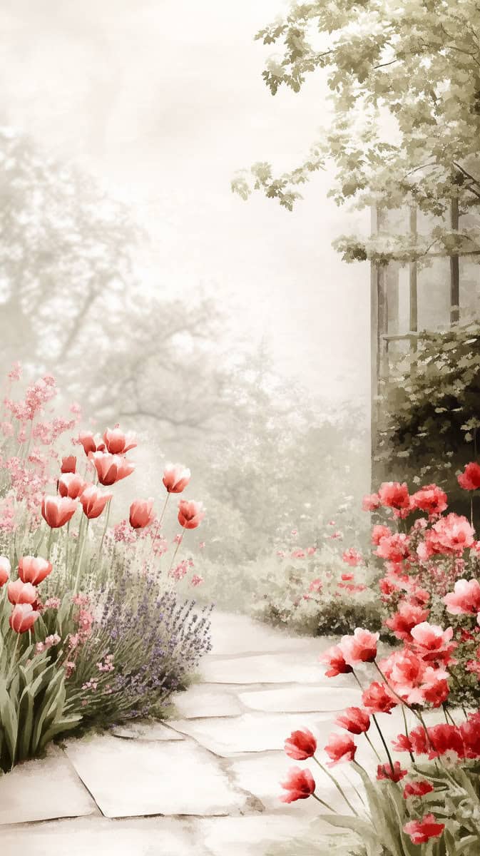 Spring wallpaper vintage-05