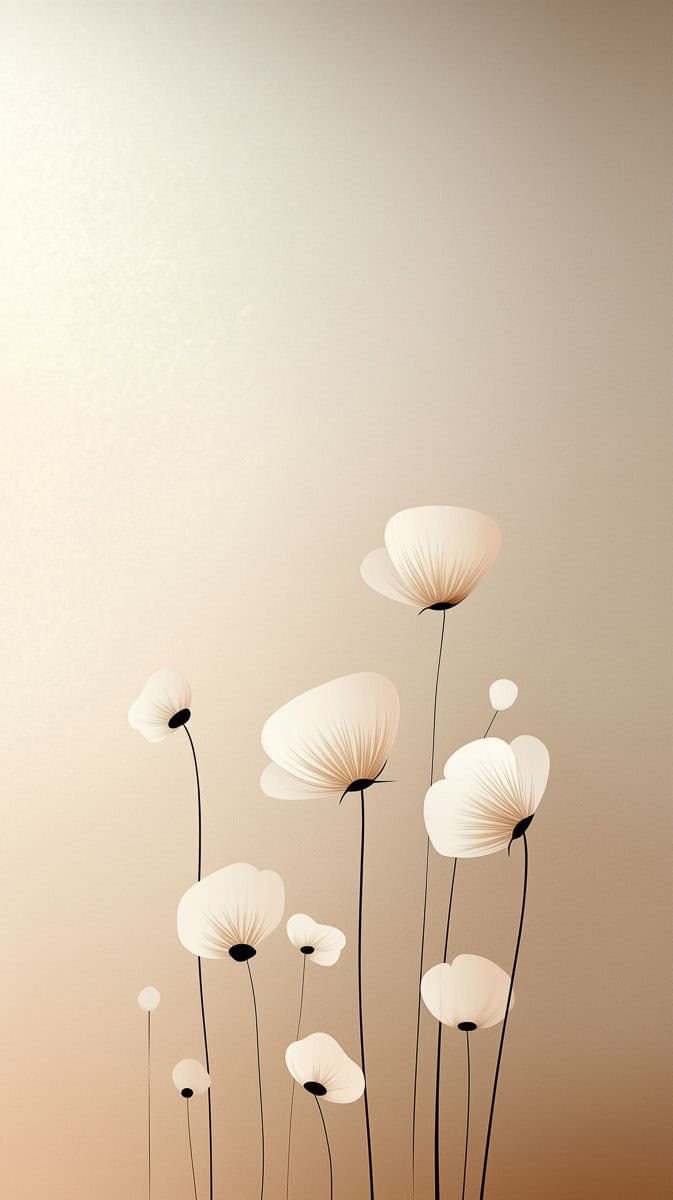 Spring wallpaper white-04