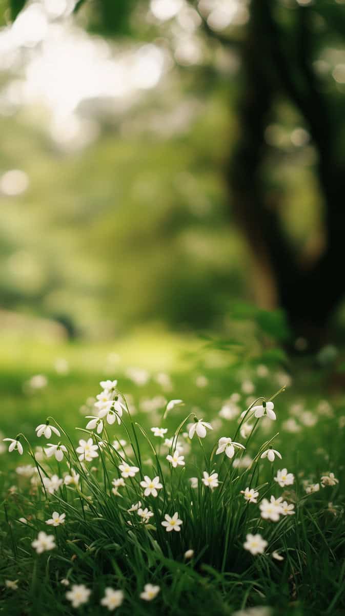 Spring wallpaper white-07