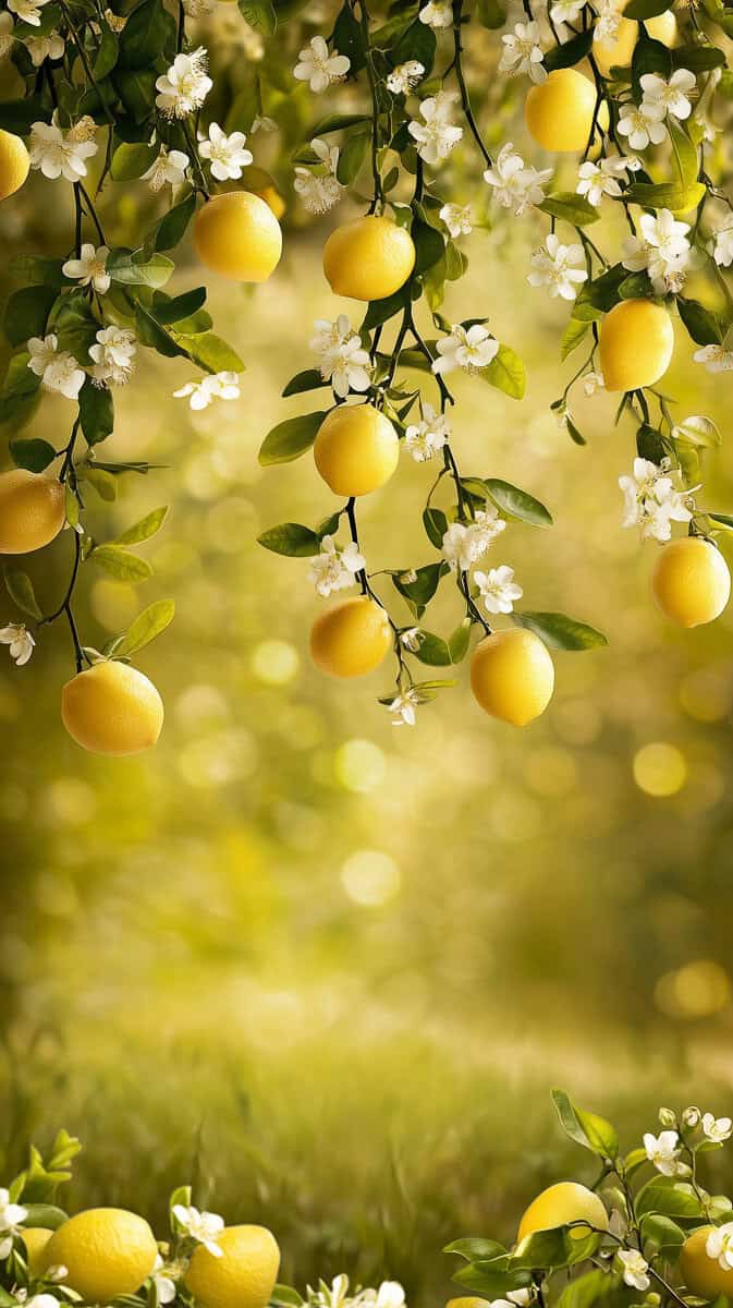 Spring wallpaper yellow-09