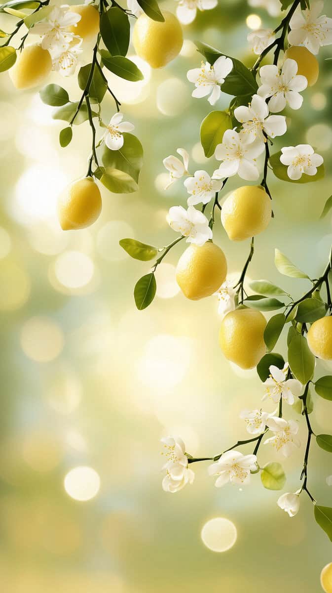 Spring wallpaper yellow-10