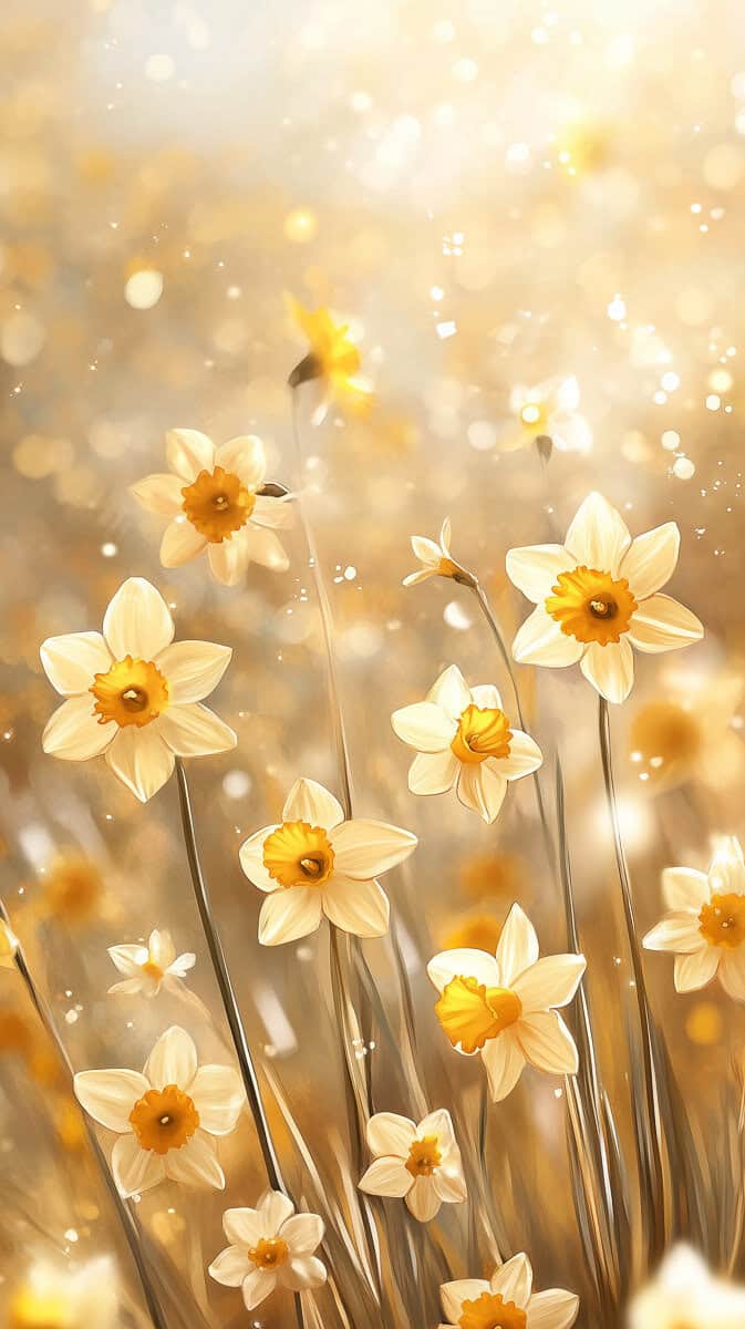 Spring wallpaper yellow-12