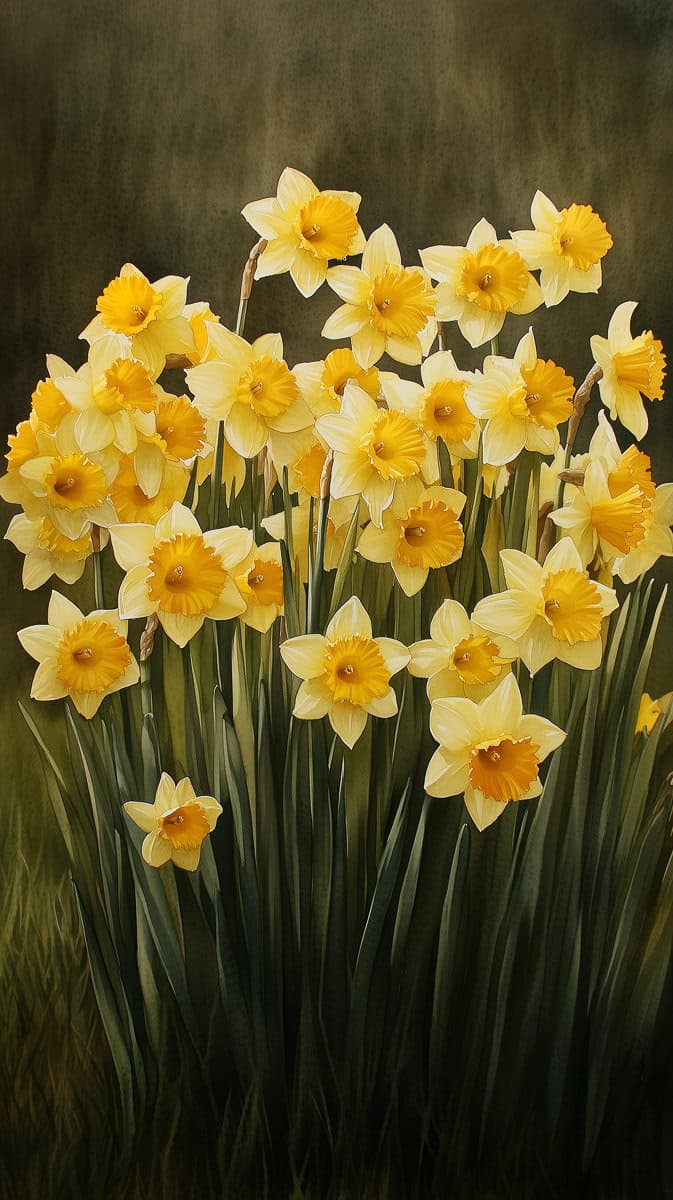 Spring wallpaper yellow-14