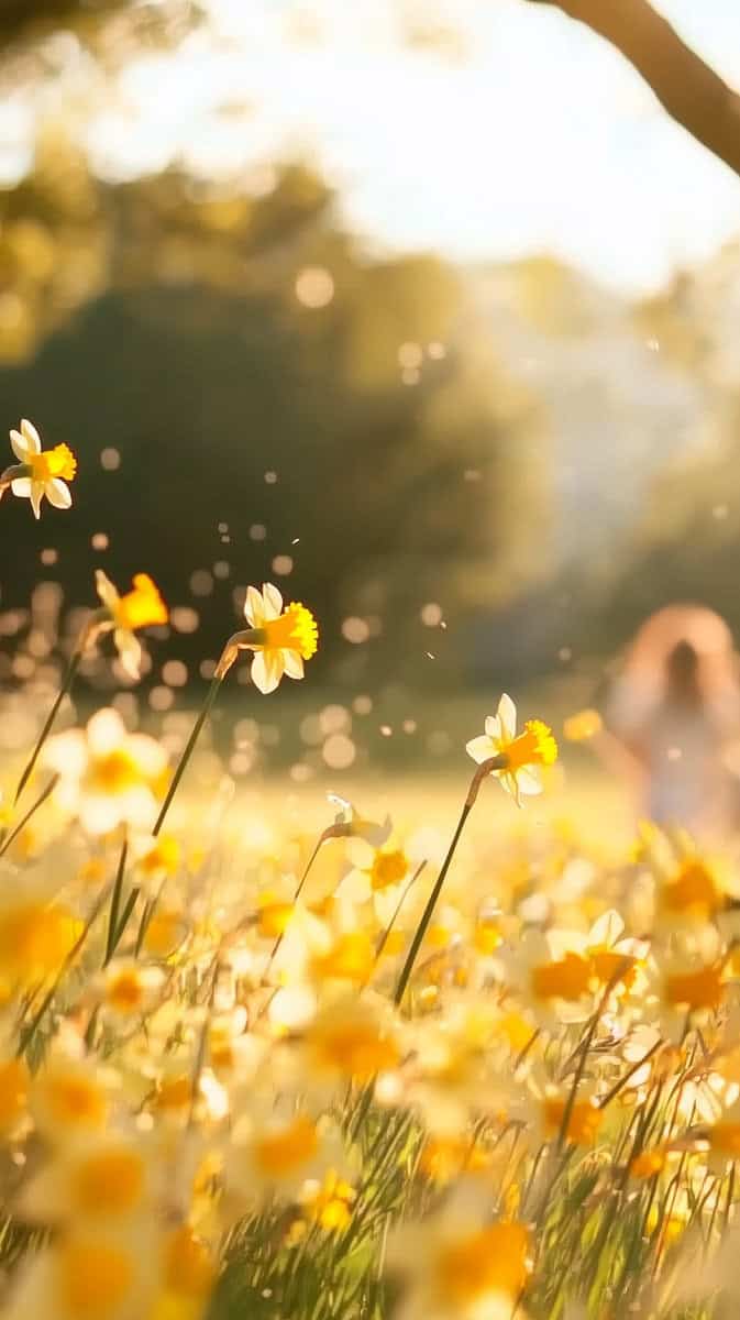 Spring wallpaper yellow-15