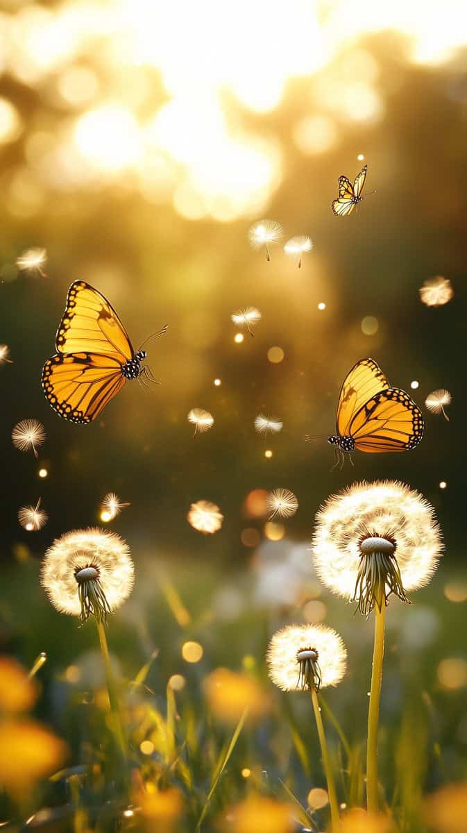 Spring wallpaper yellow-24