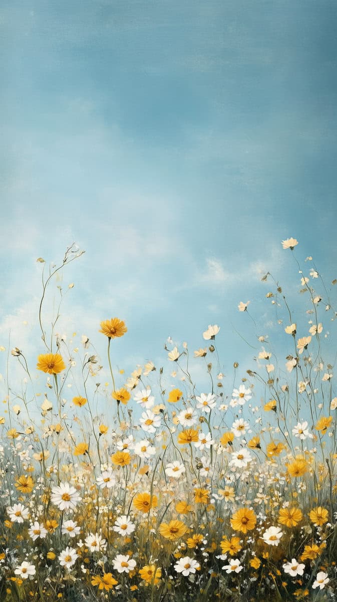 Spring wallpaper yellow-35