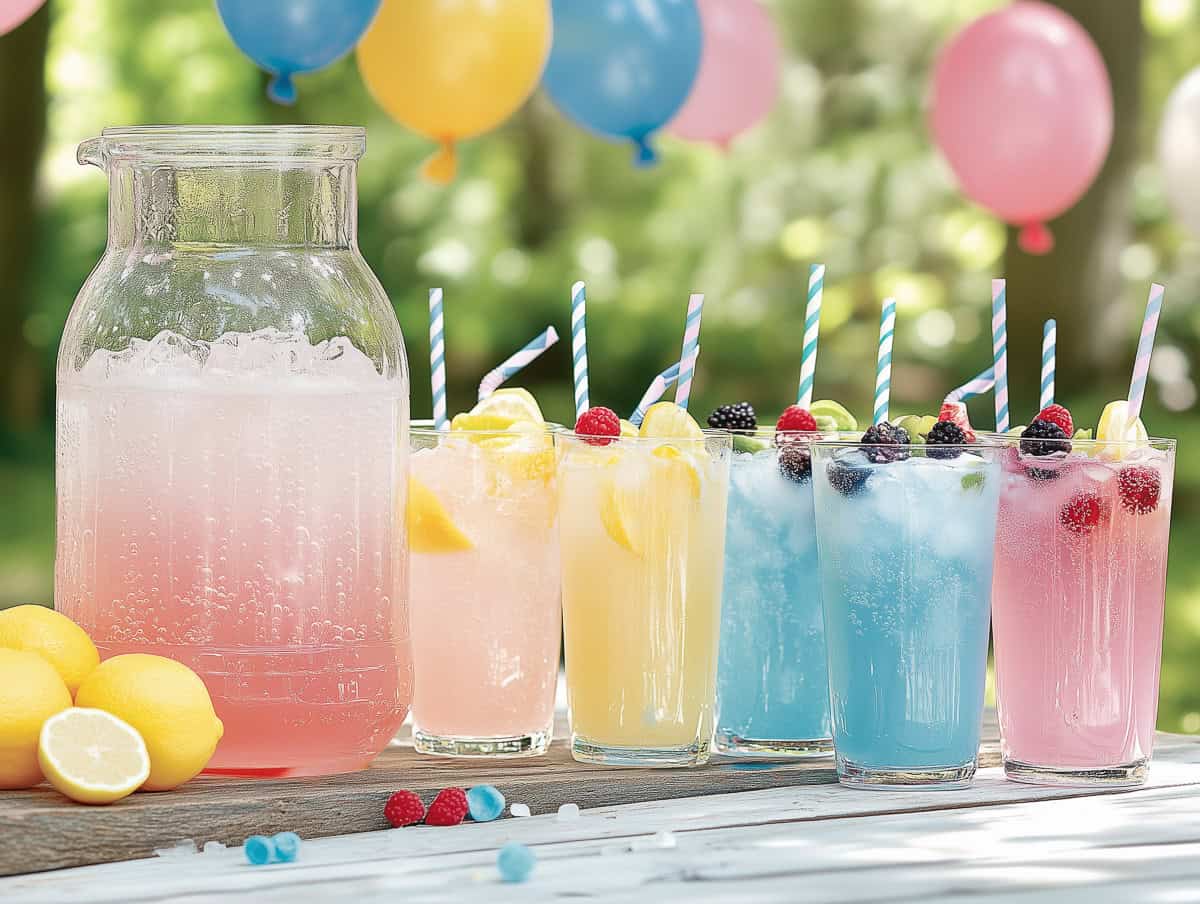 Fun and refreshing drinks