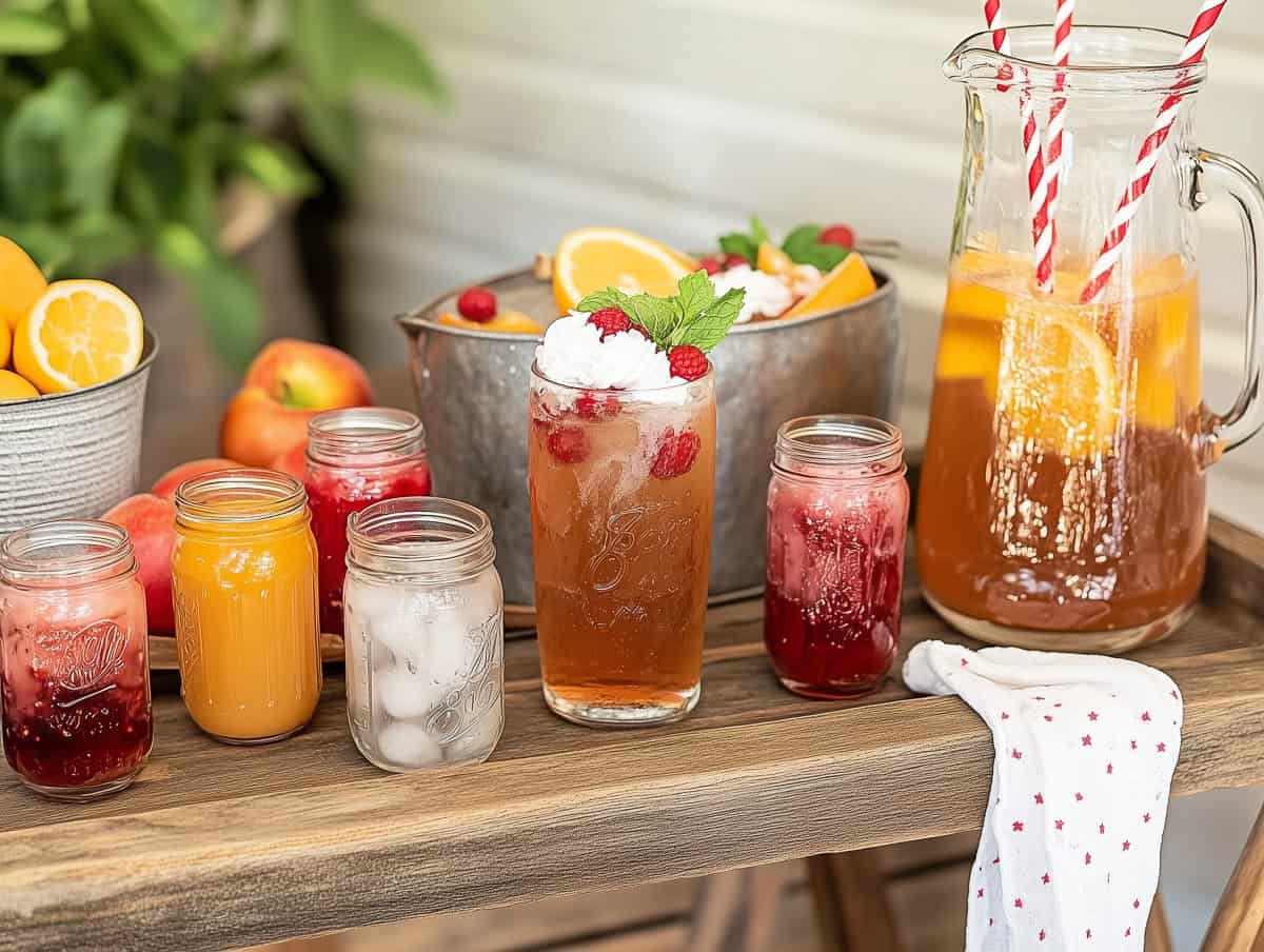 Memory Lane Themed Party-28 | Fit Fun And Over 40 Drink options for guests under 21