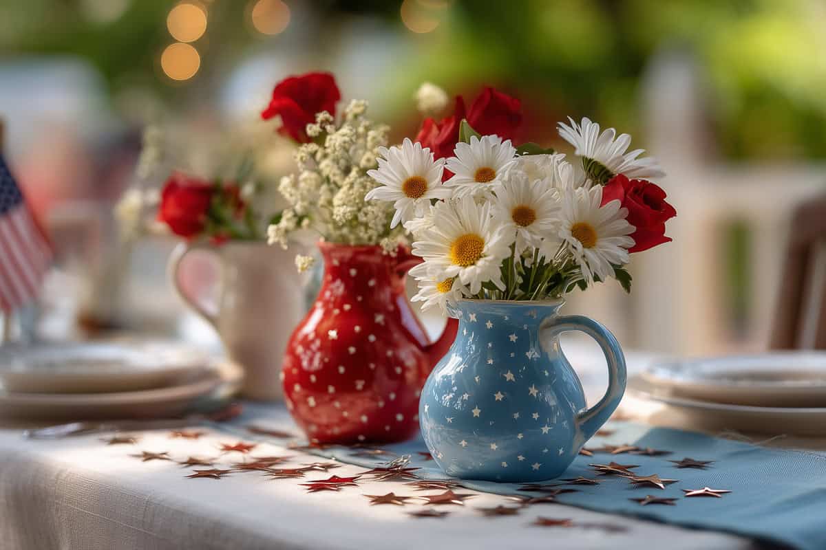 4th of july table settings
