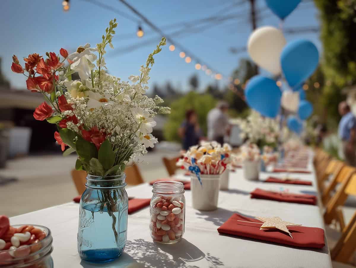 Fourth of July decor