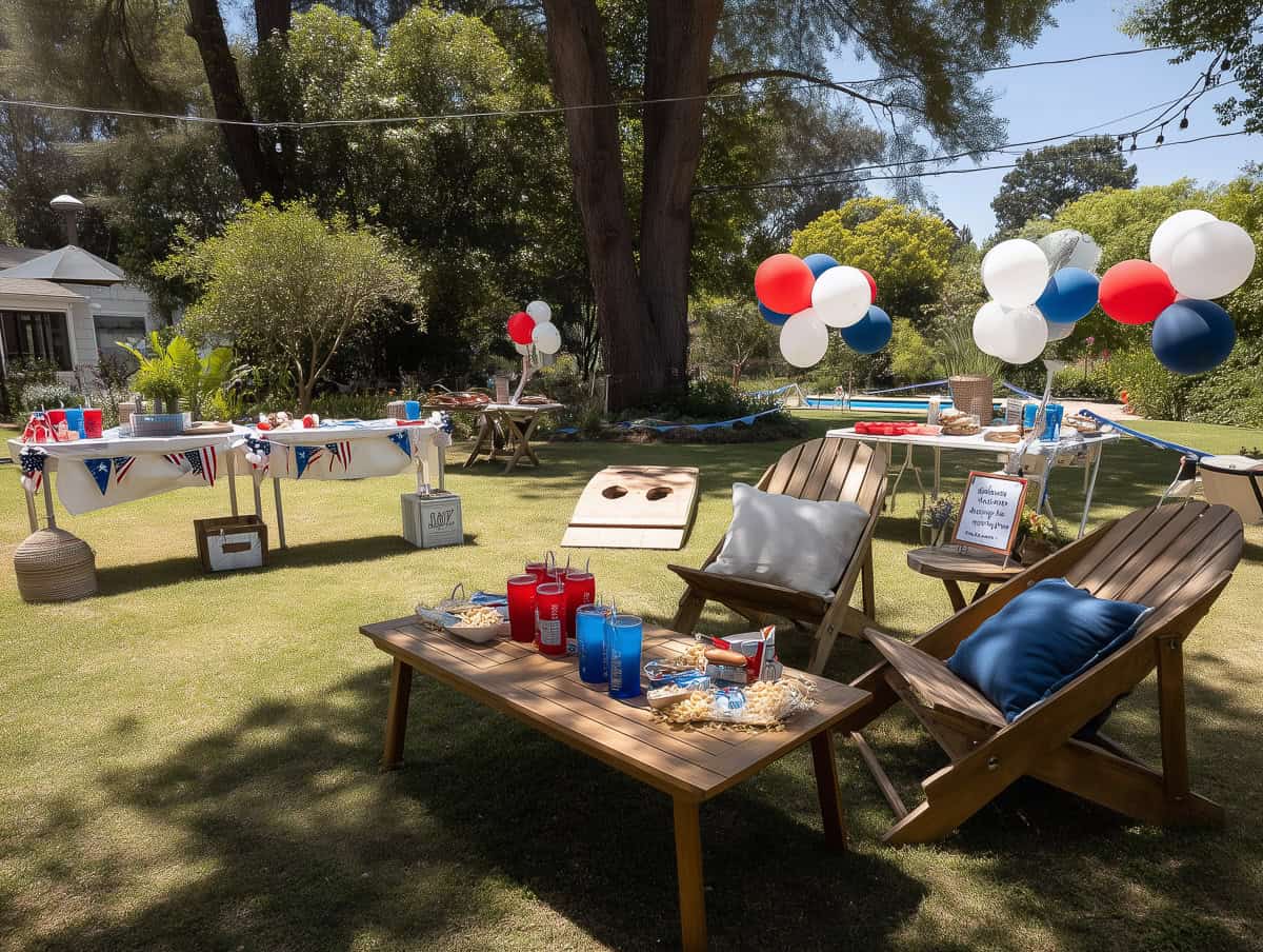 setting up party