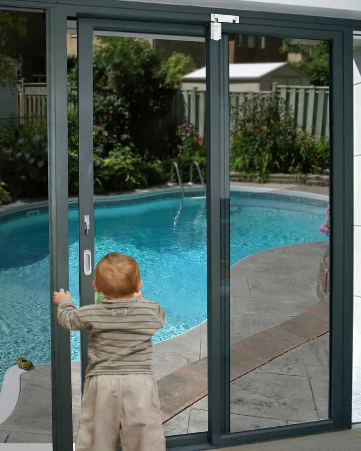Sliding Door Security Lock - Sliding Patio Door Lock for Glass Doors