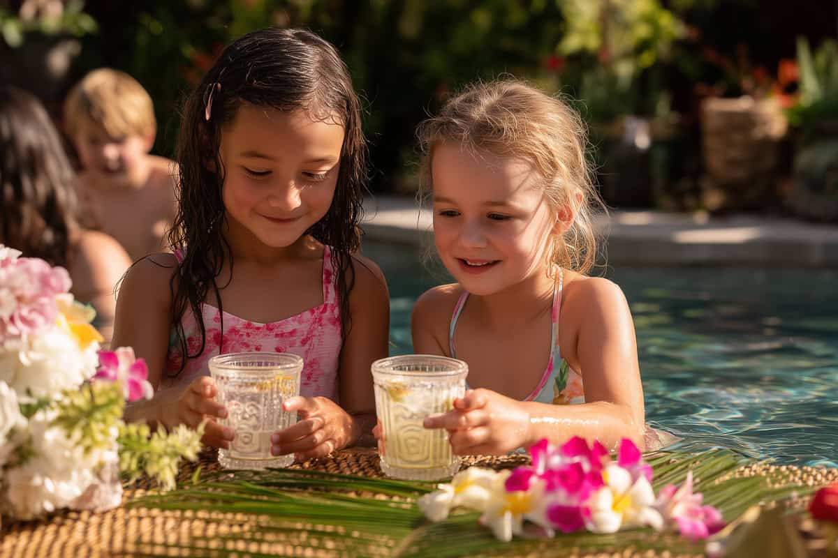 Pool Party Themes-001 | Fit Fun And Over 40 Easy Food and Drink for Tiki Party