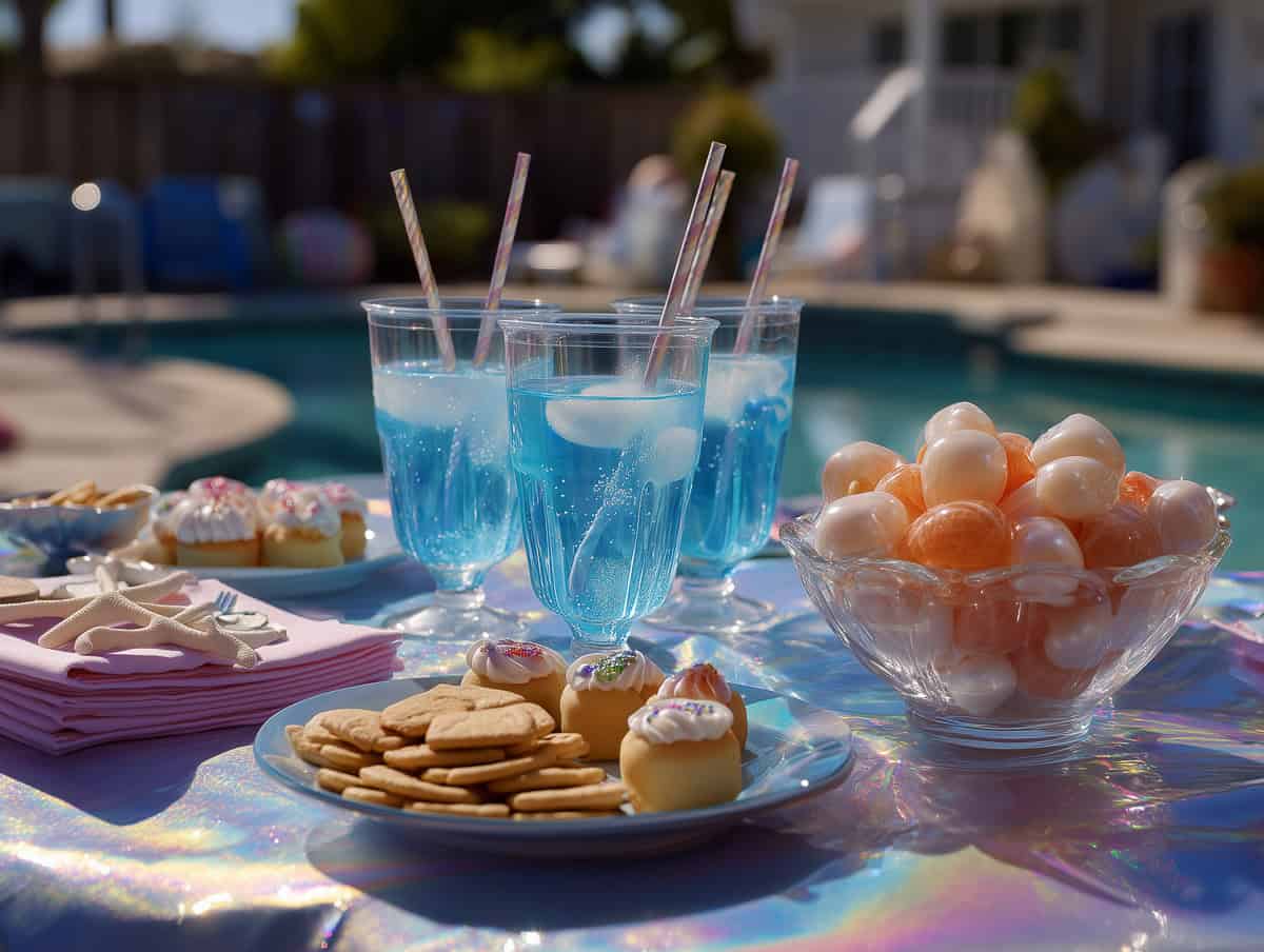 Pool Party Themes-032 | Fit Fun And Over 40 Easy Food and Drink Ideas for a Mermaid Theme
