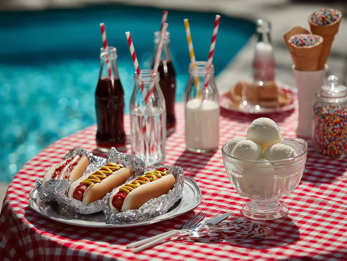 Pool Party Themes-039 | Fit Fun And Over 40 Classic Summer Snacks Everyone Loves