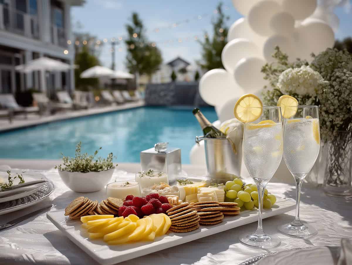 Pool Party Themes-064 | Fit Fun And Over 40 Light Food and Cold Drinks for Warm Weather