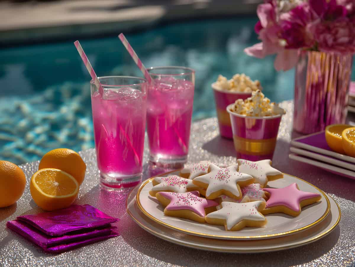Pool Party Themes-075 | Fit Fun And Over 40 Easy Pop Star Snacks and Drinks