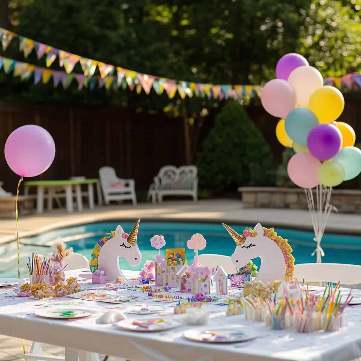 Pool Party Themes-114 | Fit Fun And Over 40 How To Host A Unicorn Themed Birthday Party
