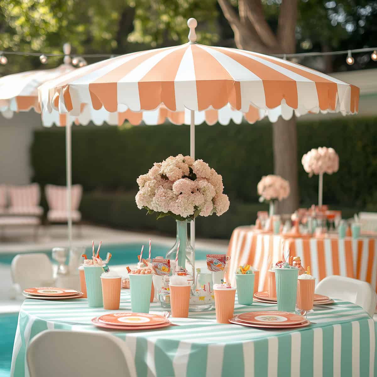 Pool Party Themes-122 | Fit Fun And Over 40 Retro Poolside Bash: A Fun Pool Party Theme for All Ages