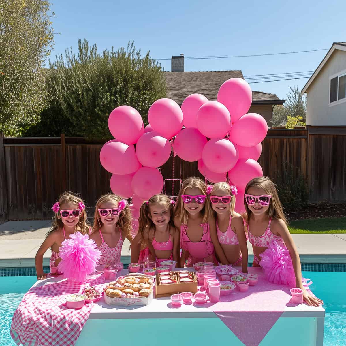 Pool Party Themes-124 | Fit Fun And Over 40 Barbie Dream Pool Party: A Bright and Fun Pool Party Theme for Summer