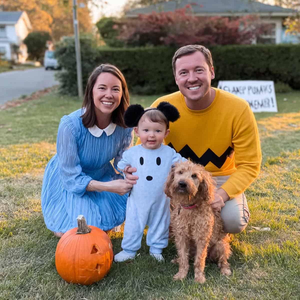 Simple, Cute Costume Ideas for Families with a Baby | Fit Fun And Over 40 Peanuts