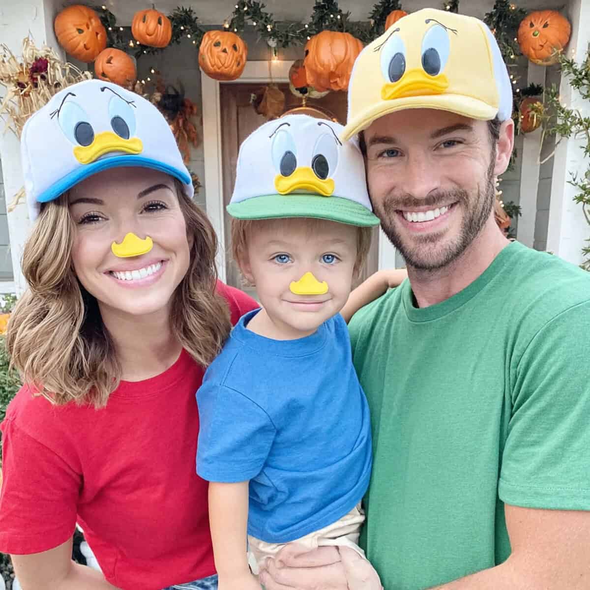 Halloween Family Costume Ideas Family of Three | Fit Fun And Over 40 Huey Dewey & Louie