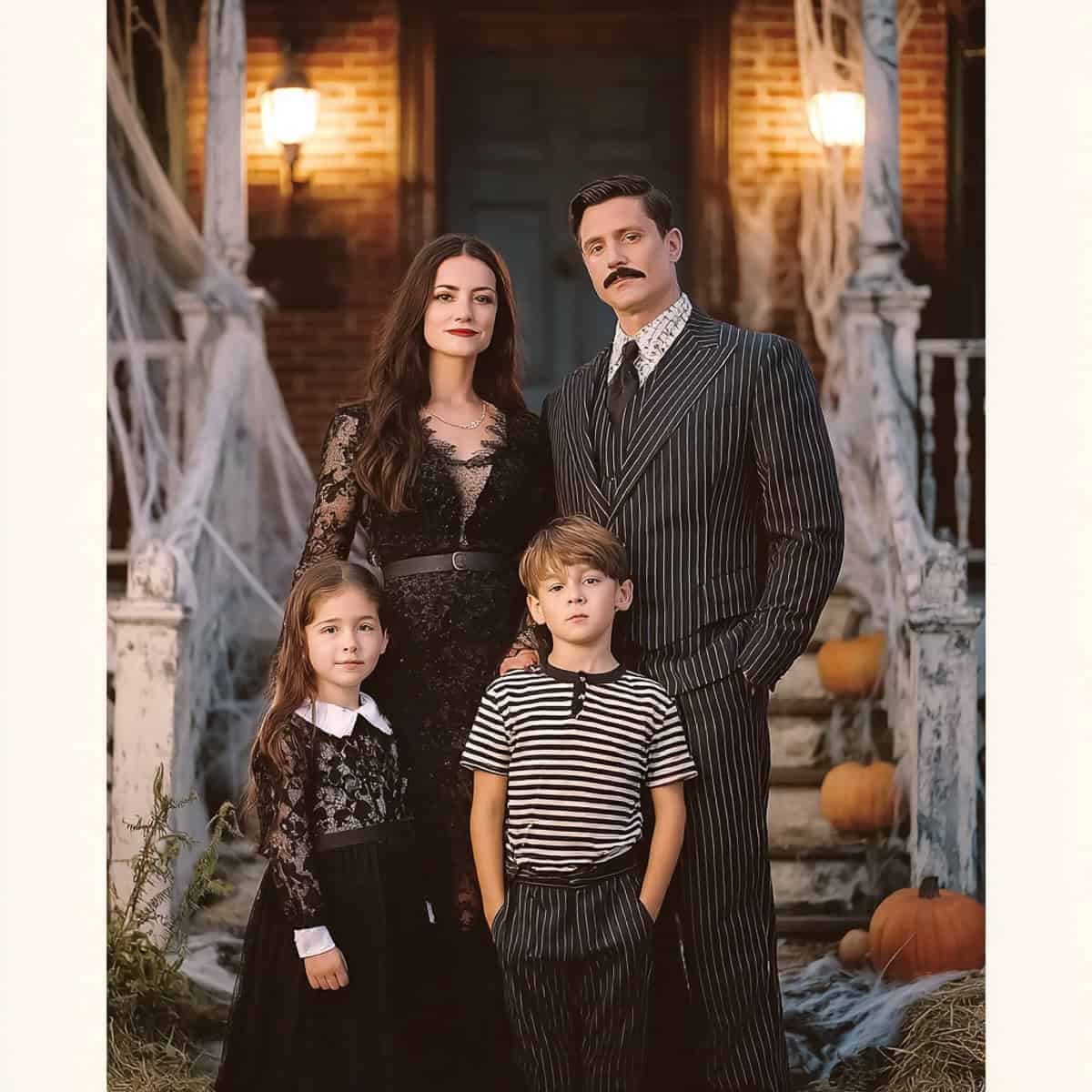 Halloween Costume Ideas for a Family of Four | Fit Fun And Over 40 Addams Family