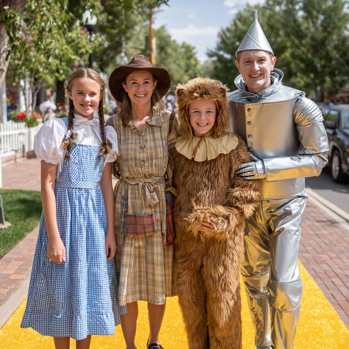 Halloween Costume Ideas for a Family of Four | Fit Fun And Over 40 Wizard of Oz