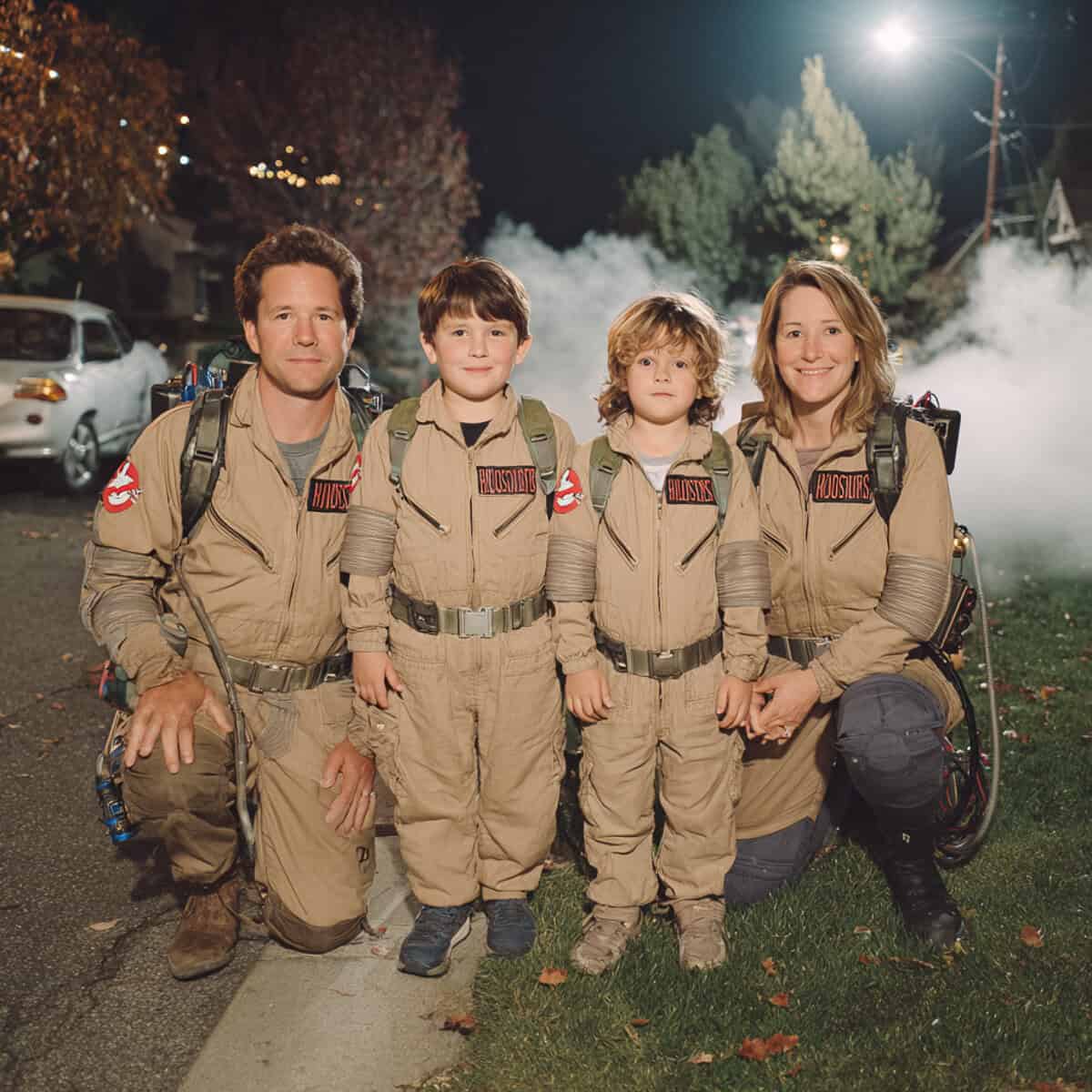 Halloween Costume Ideas for a Family of Four | Fit Fun And Over 40 Ghostbusters