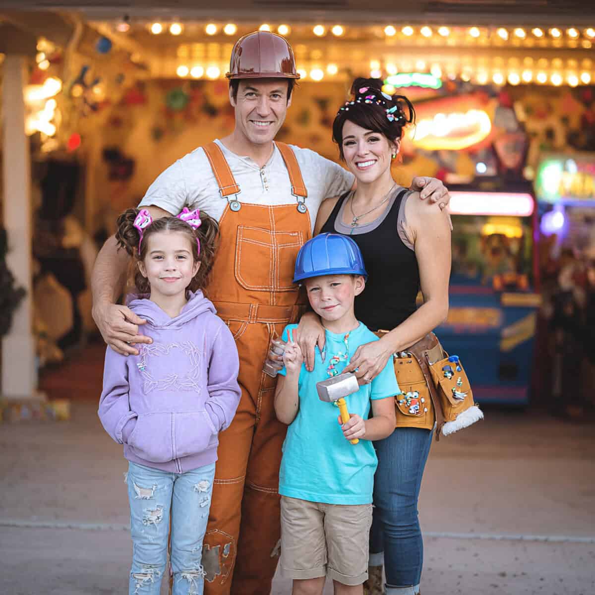 Halloween Costume Ideas for a Family of Four | Fit Fun And Over 40 Wreck it Ralph