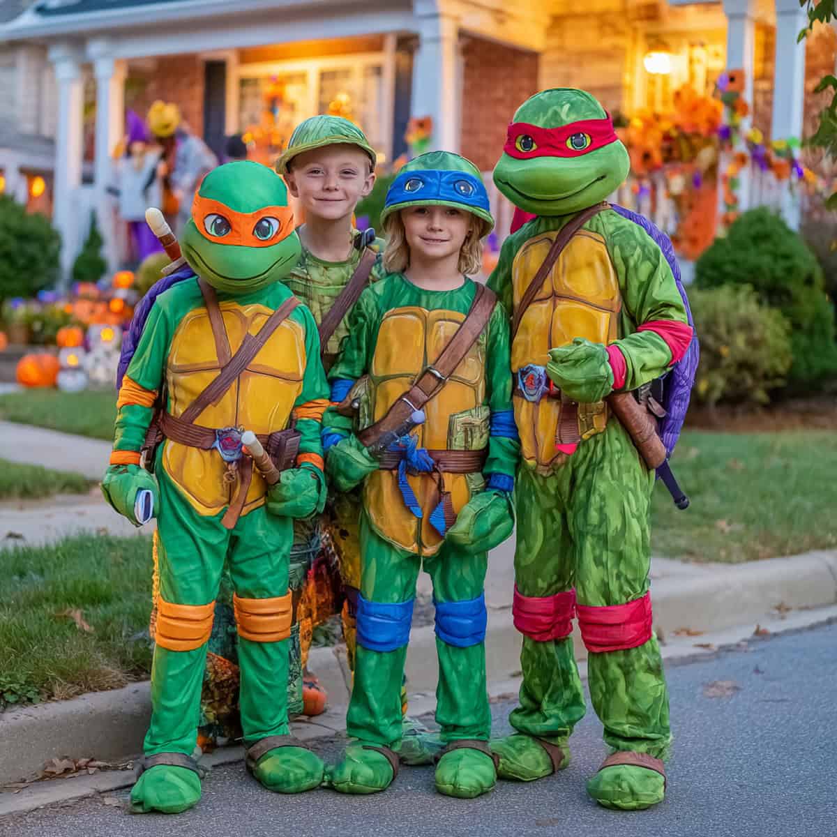 TV, Comic & Cartoon Crew Themes for four | Fit Fun And Over 40 Teenage Mutant Turtles