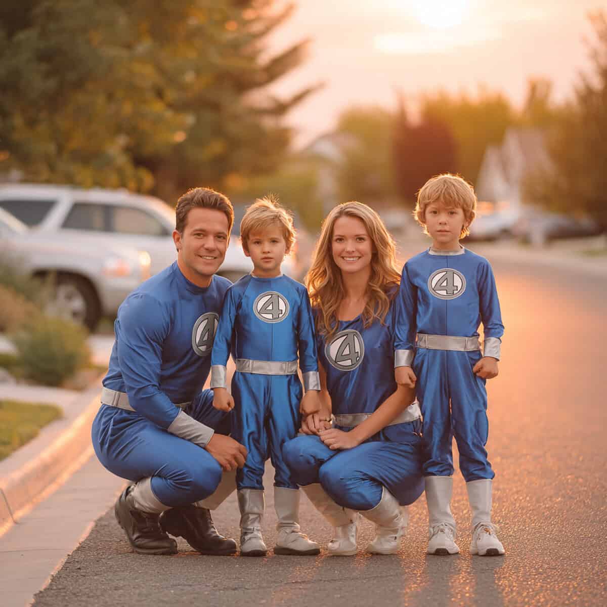 TV, Comic & Cartoon Crew Themes for four | Fit Fun And Over 40 Fantastic Four