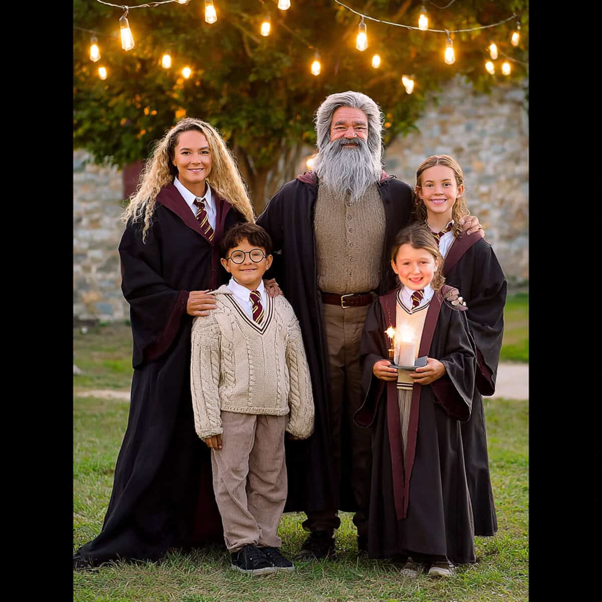 Halloween Costume Ideas for Bigger Families (5+) | Fit Fun And Over 40 Harry Potter