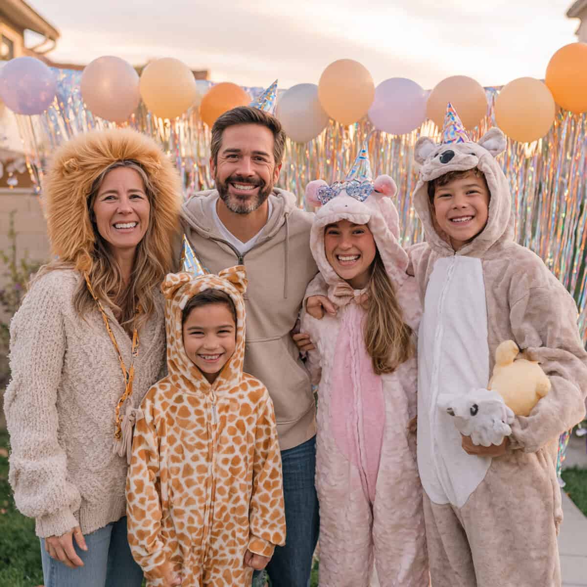 Halloween Costume Ideas for Bigger Families (5+) | Fit Fun And Over 40 Party Animals