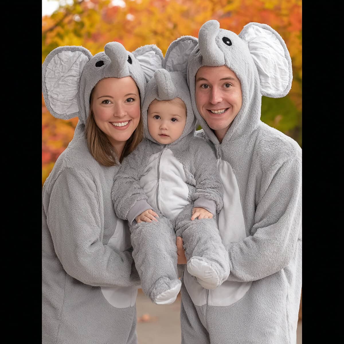 Last-Minute Family Halloween Costume Ideas (Fast, Affordable, and Fun) | Fit Fun And Over 40 Elephant Family