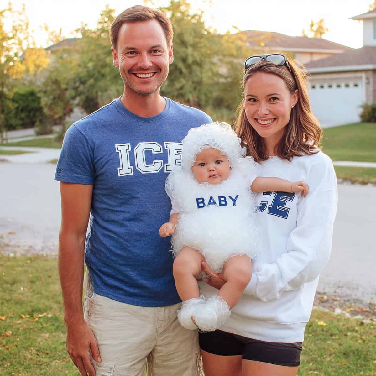 Simple, Cute Costume Ideas for Families with a Baby | Fit Fun And Over 40 Ice ICe Baby