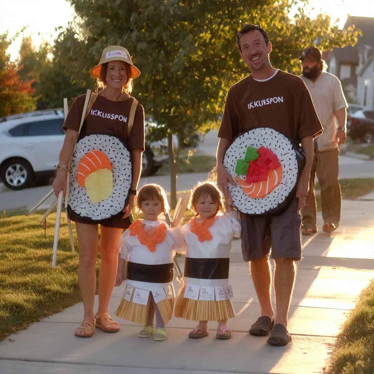 Last-Minute Family Halloween Costume Ideas (Fast, Affordable, and Fun) | Fit Fun And Over 40 Sushi