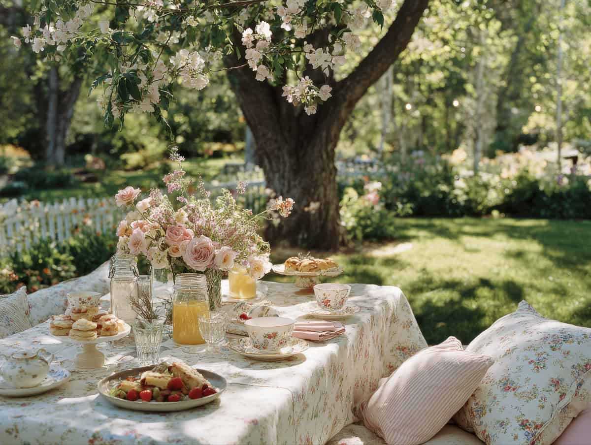 Garden Tea or Cottagecore Picnic