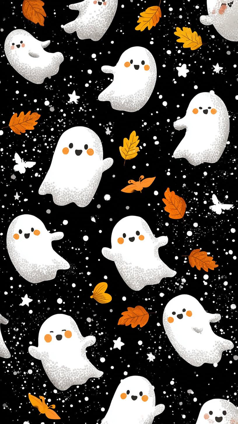 Ghost-Themed Halloween Wallpapers