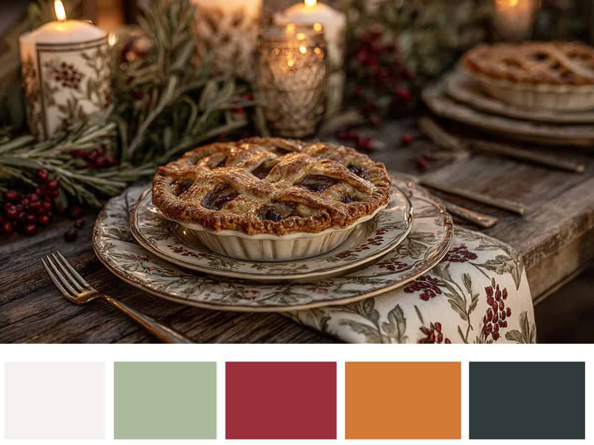 Cranberry & Sage (traditional, cozy)