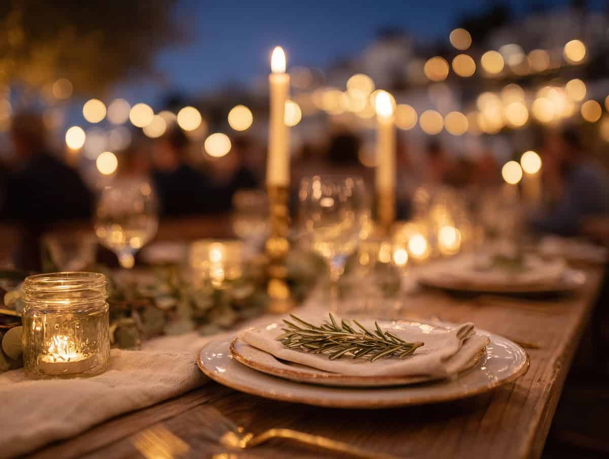 Set the Mood with Simple and Cozy Friendsgiving Lighting