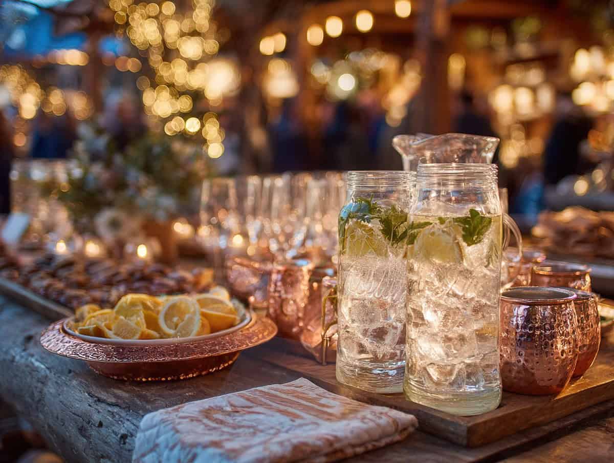 Friendsgiving Drink Station Ideas: