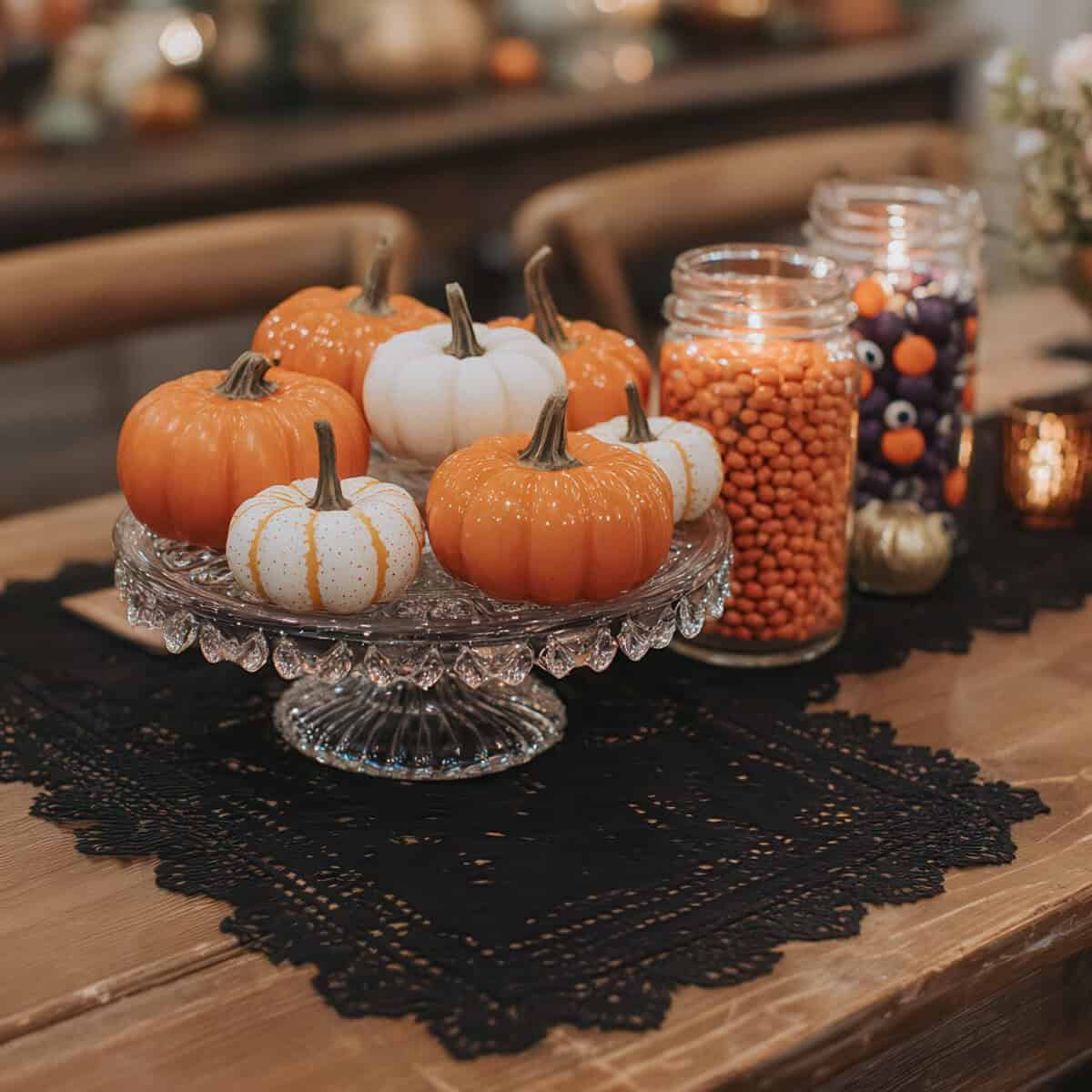 Layered Halloween Centerpieces