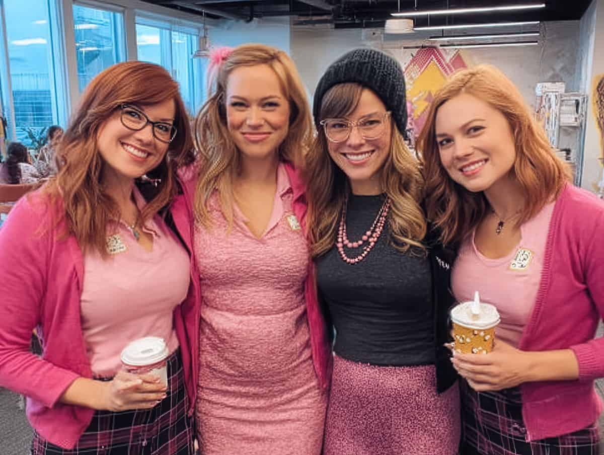 Office Halloween Costume Ideas-13 Mean Girls